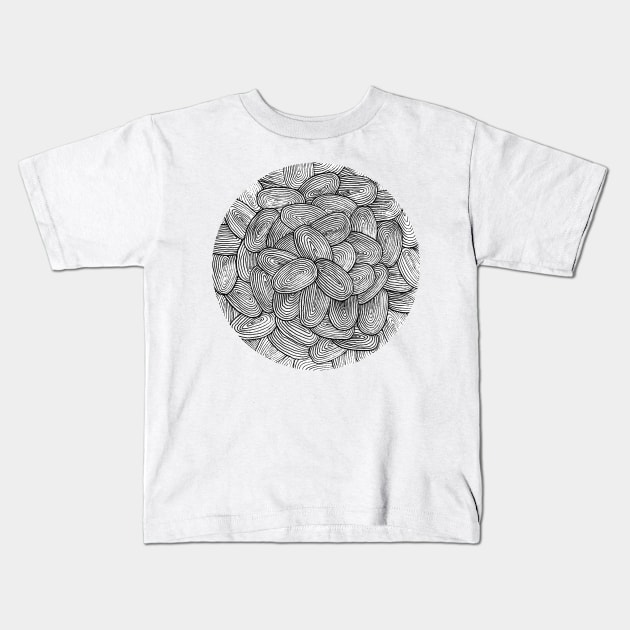 Fingerprint Kids T-Shirt by SophiaLadeni